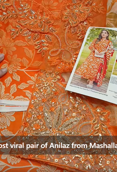 Aneela's 3PCS Lawn Suit