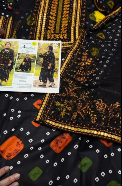 Aneela's 3PCS Lawn Suit