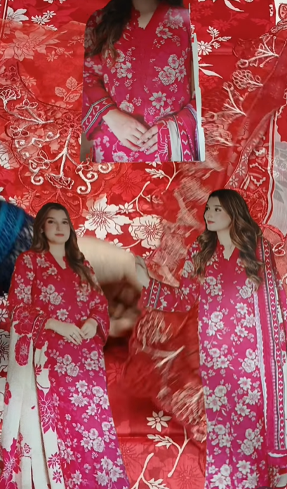 Aneela's 3Pcs Lawn Suit