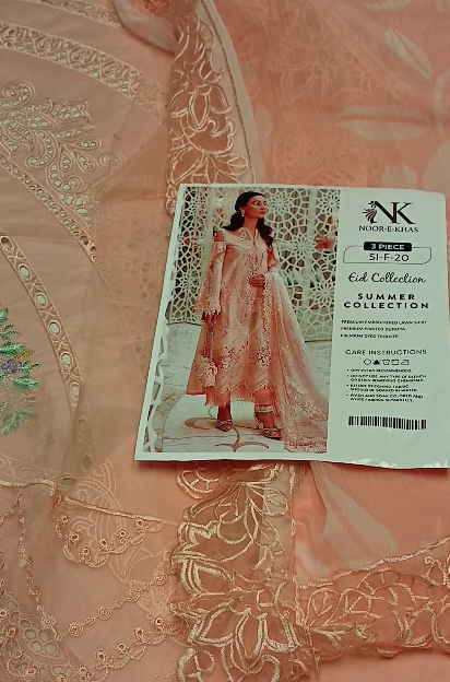 Noor-E-Khas 3Pcs Lawn Suit
