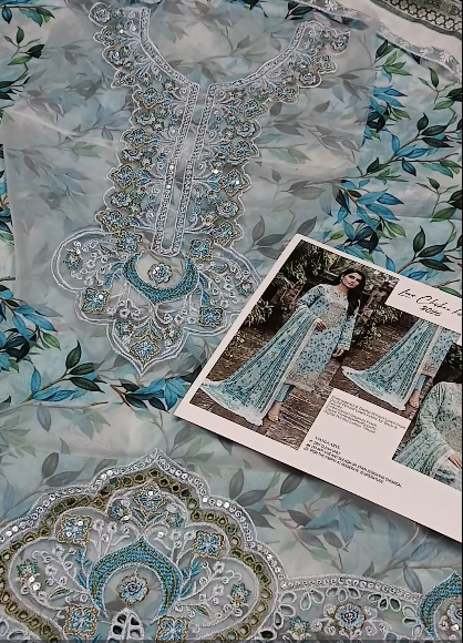 Bin Saeed 3Pcs Lawn Suit