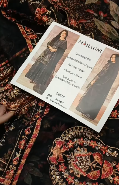 Mohangi 3Pcs Lawn Suit