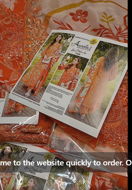 Aneela's 3Pcs Lawn Suit