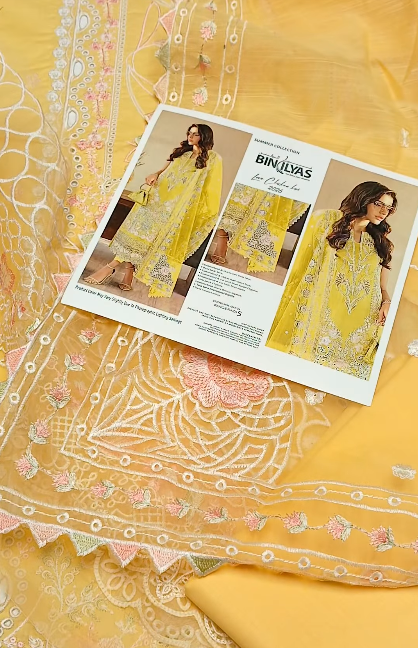 Binilyas 3Pcs Lawn  Suit
