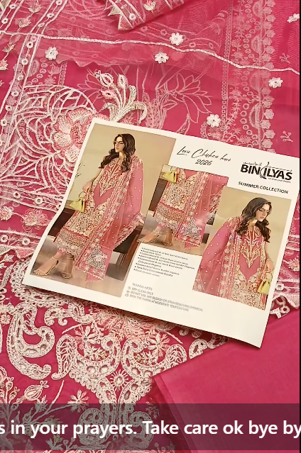 Binilyas 3 Pcs Lawn Suit