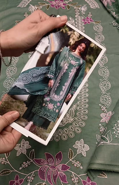 Summer Queen 3Pcs Lawn suit