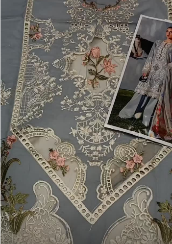 Lawn Luxury Eid collection 3pc article