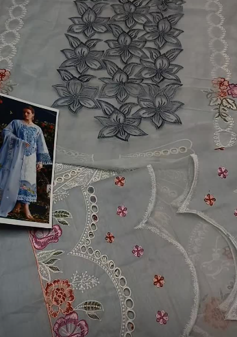 Parishay Lawn Luxury 3pc article