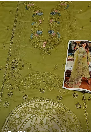 Noor e khas Luxury Lawn 3pc article