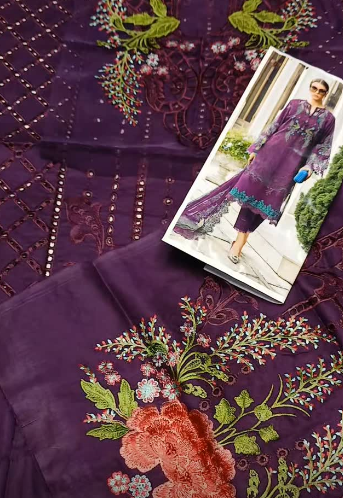 Noor e khas Embroidered Luxury 3pc article