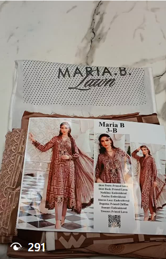 .3Pcs Lawn Suit