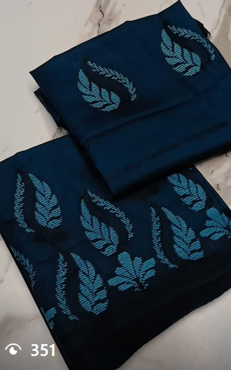 Noor e by riyadh art 3pcs lawn suit