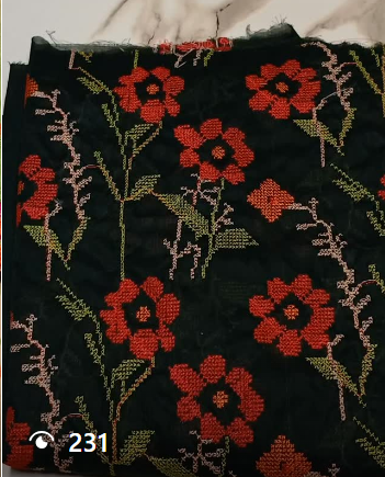 Bareeze Cross Stitch 2pc article