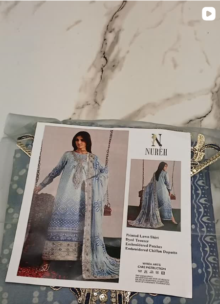 Nooreh 3pcs lawn suit