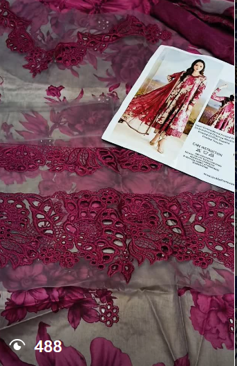 Iznik 3pcs lawn suit