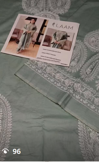 LAAM 3pcs lawn suit