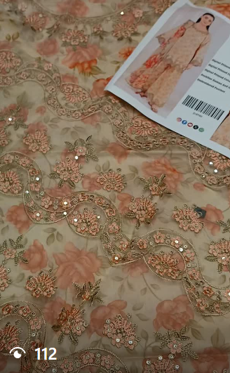 MOHAGNI 3pcs lawn suit