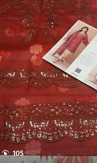 IZNIK 3pcs lawn suit