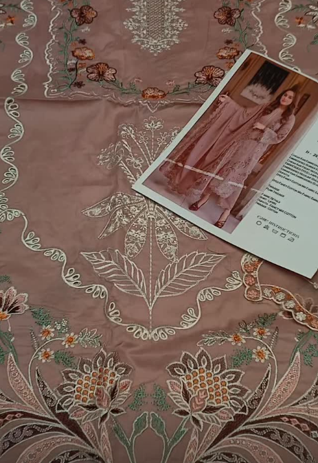 Aneelas Embroidered Luxury Lawn 3pc Suit