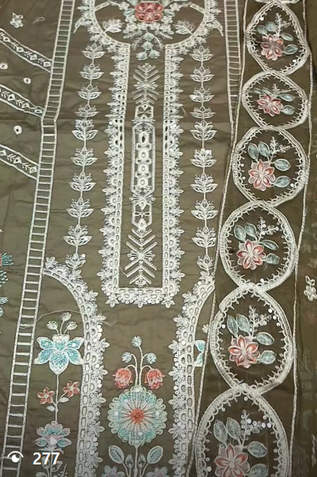 3pcs lawn suit