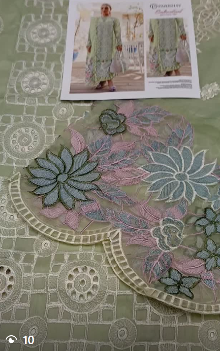 PARISHAY 3pcs lawn suit