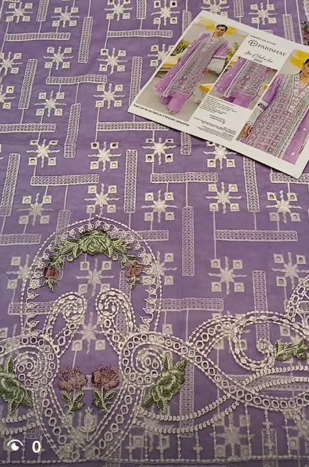 PRESHAY 3pcs lawn suit