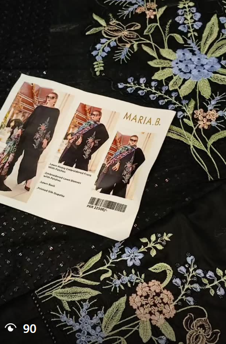 MARIA.B 3pcs lawn suit