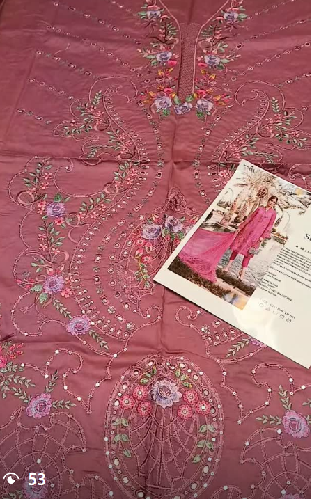 3pcs lawn suit