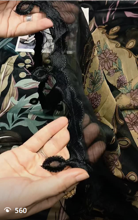 BAROQUE 3pcs lawn suit