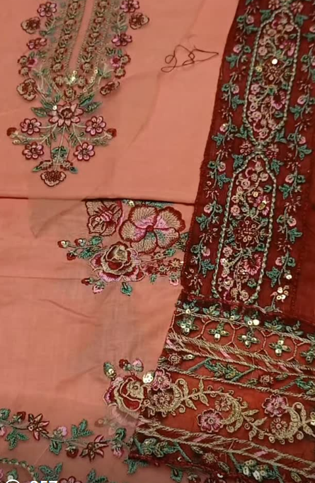 SHEENORA 3pcs lawn suit