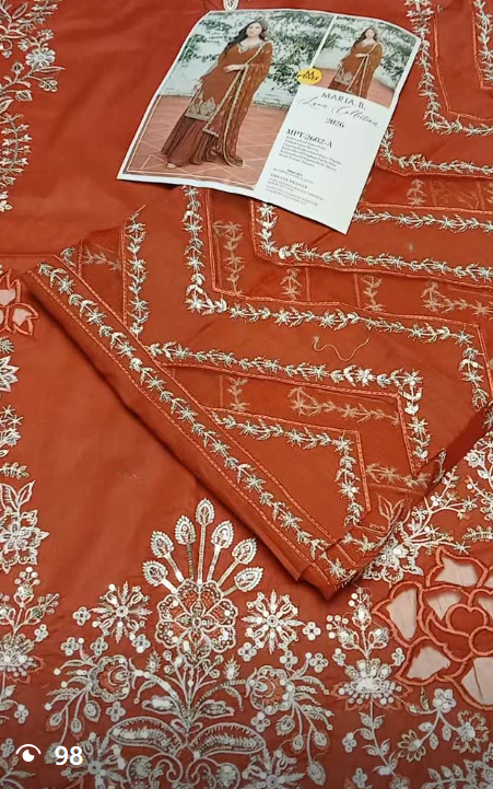 3pcs lawn suit