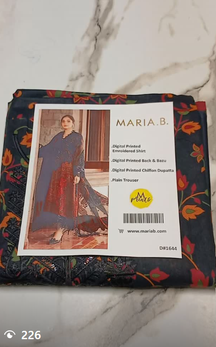 MARIA.B 3pcs lawn suit