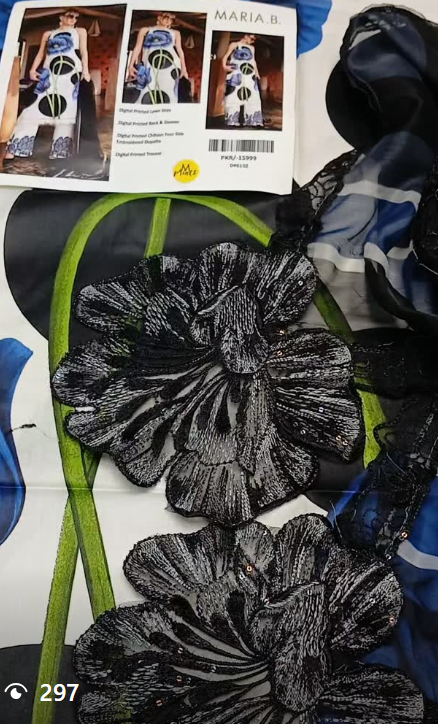 3pcs lawn suit