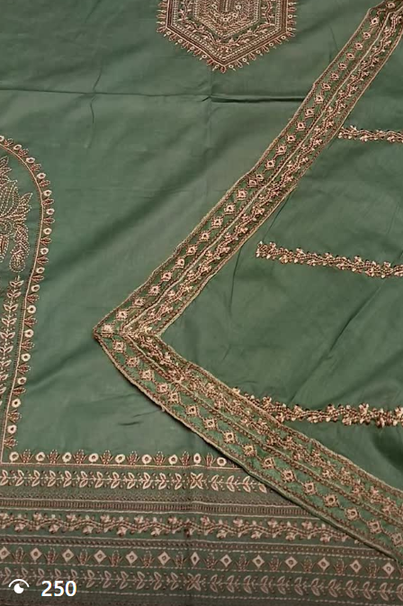 3pcs lawn suit