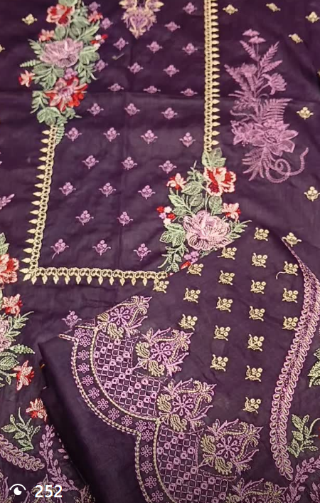 3pcs lawn suit