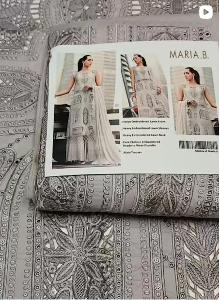 MARIA.B 2pcs lawn suit