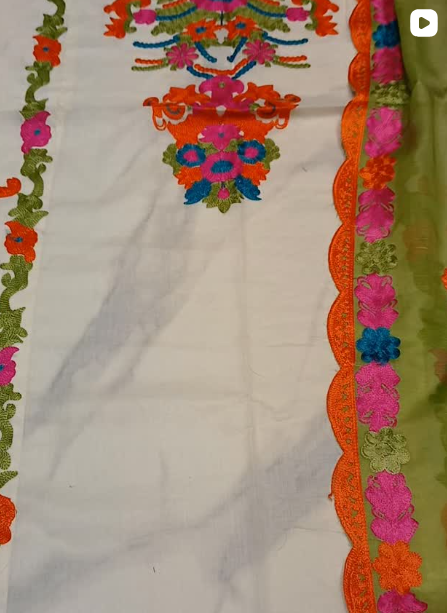 3pcs lawn suit