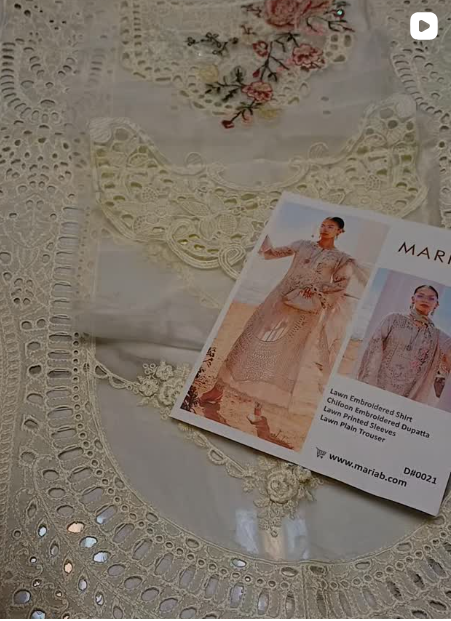 3pcs lawn suit
