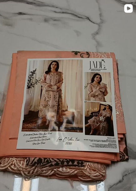 3pcs lawn suit