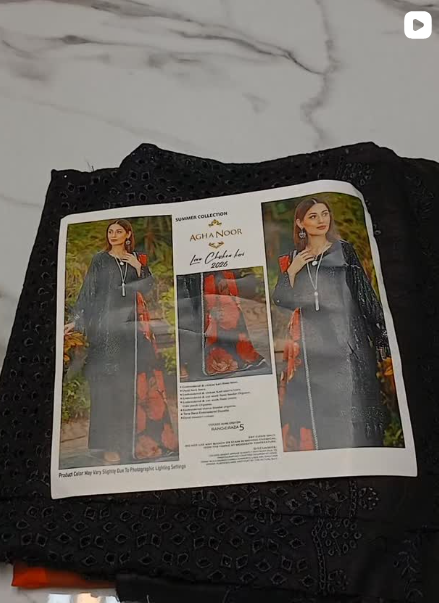 3pcs lawn suit