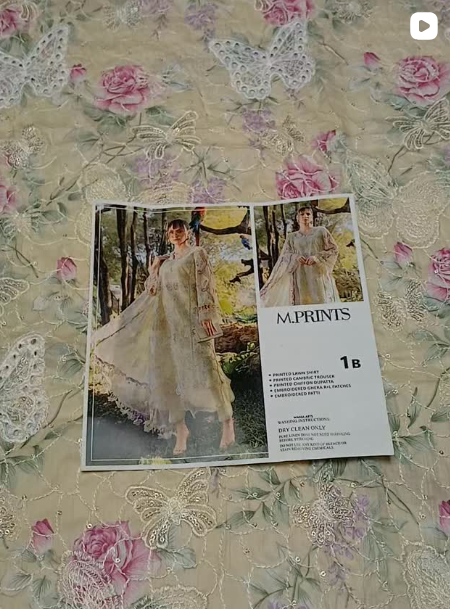 3pcs lawn suit