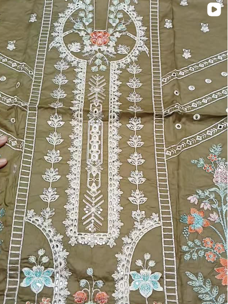 3pcs lawn suit