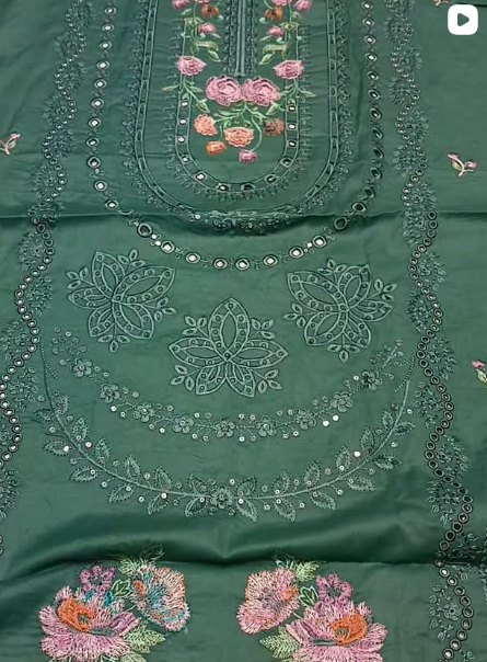 3pcs lawn suit