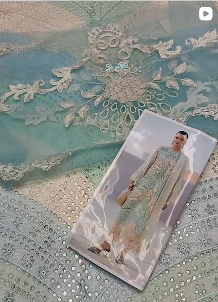 3pcs lawn suit
