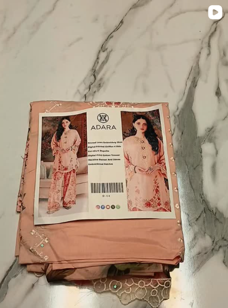 3pcs lawn suit