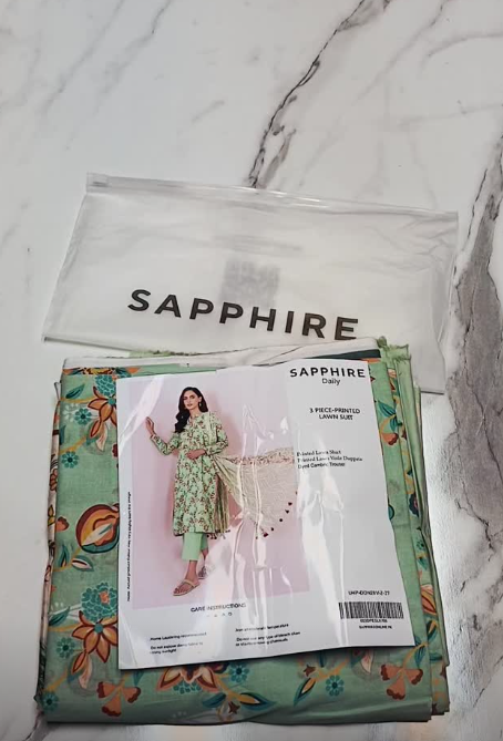 3PCS LAWN SUIT