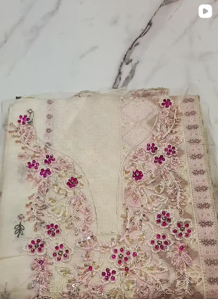 3pcs lawn suit
