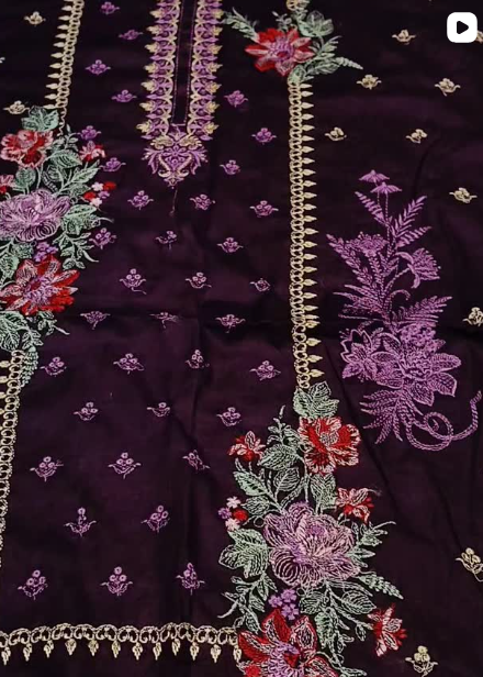 3pcs lawn suit