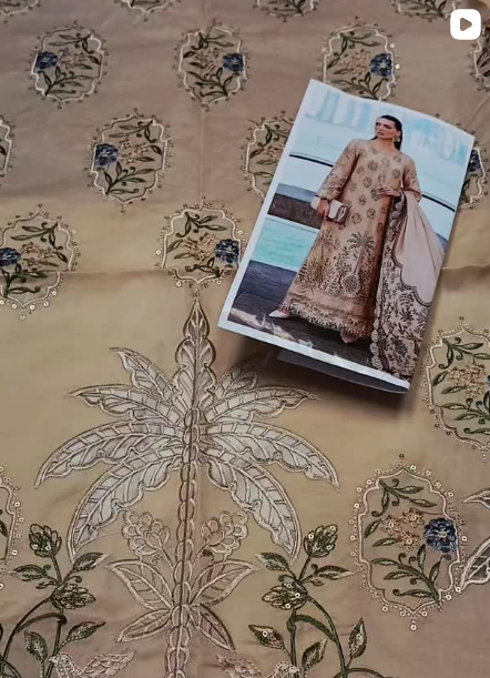 3pcs lawn suit