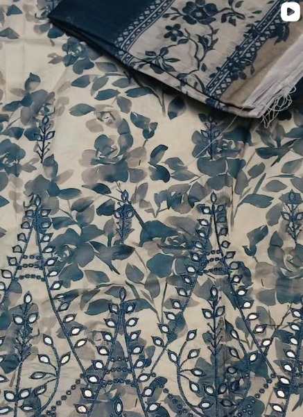 3pcs lawn suit